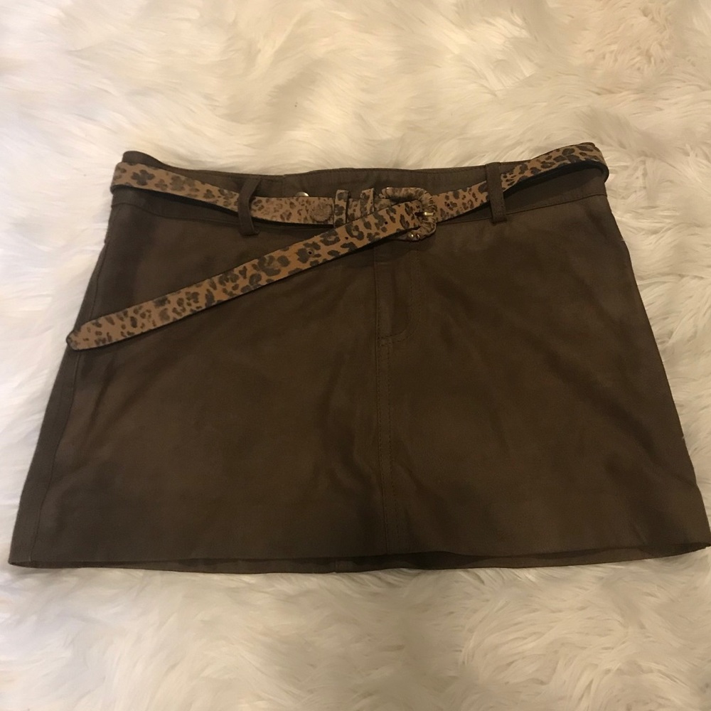 Mini leather skirt - Ema Tesse - size 1